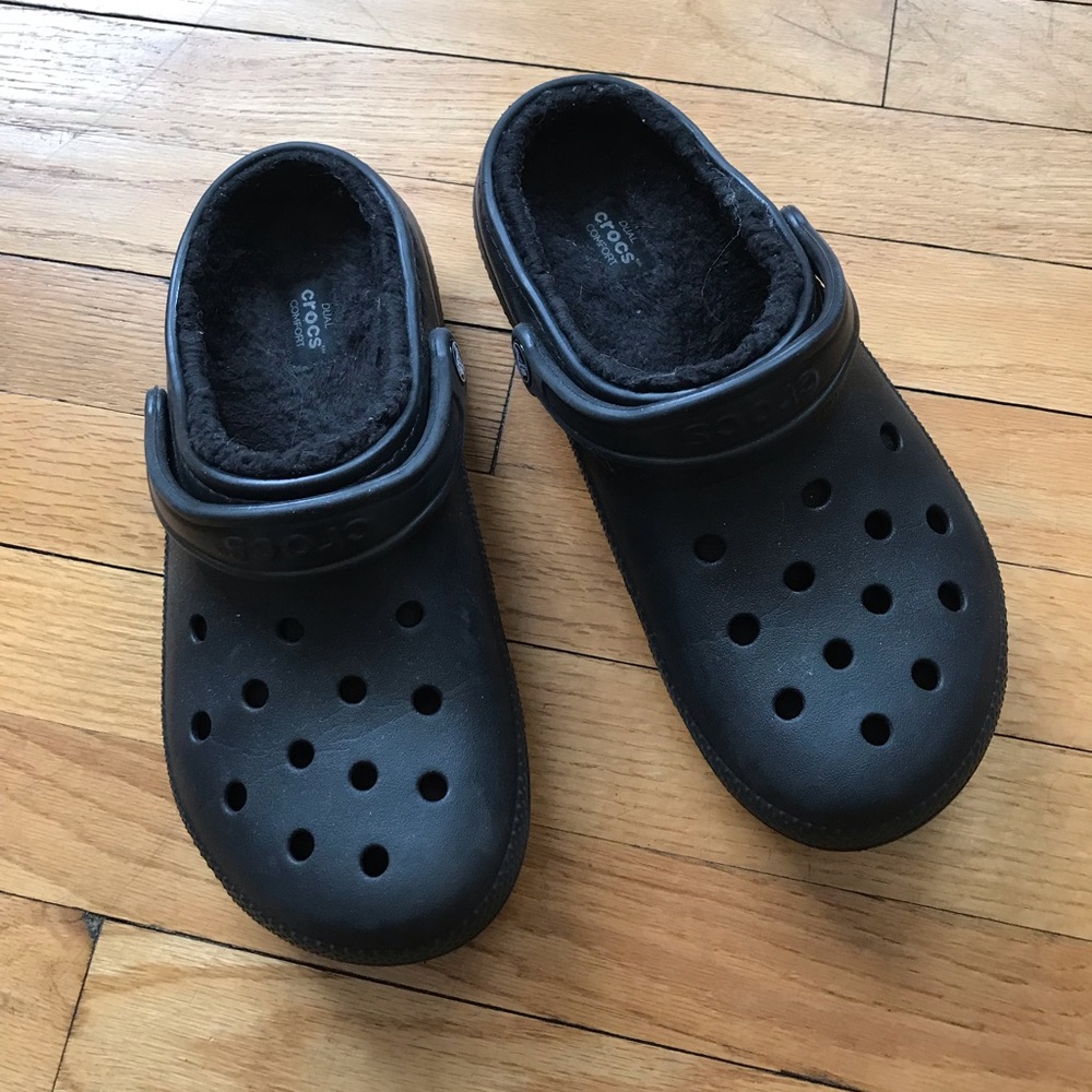 Fuzzy Crocs